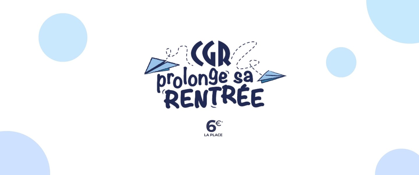 CGR prolonge sa rentrée !