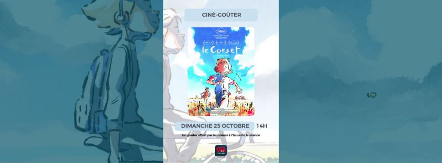 Ciné-goûter "Le corset" dimanche 25 octobre 14h