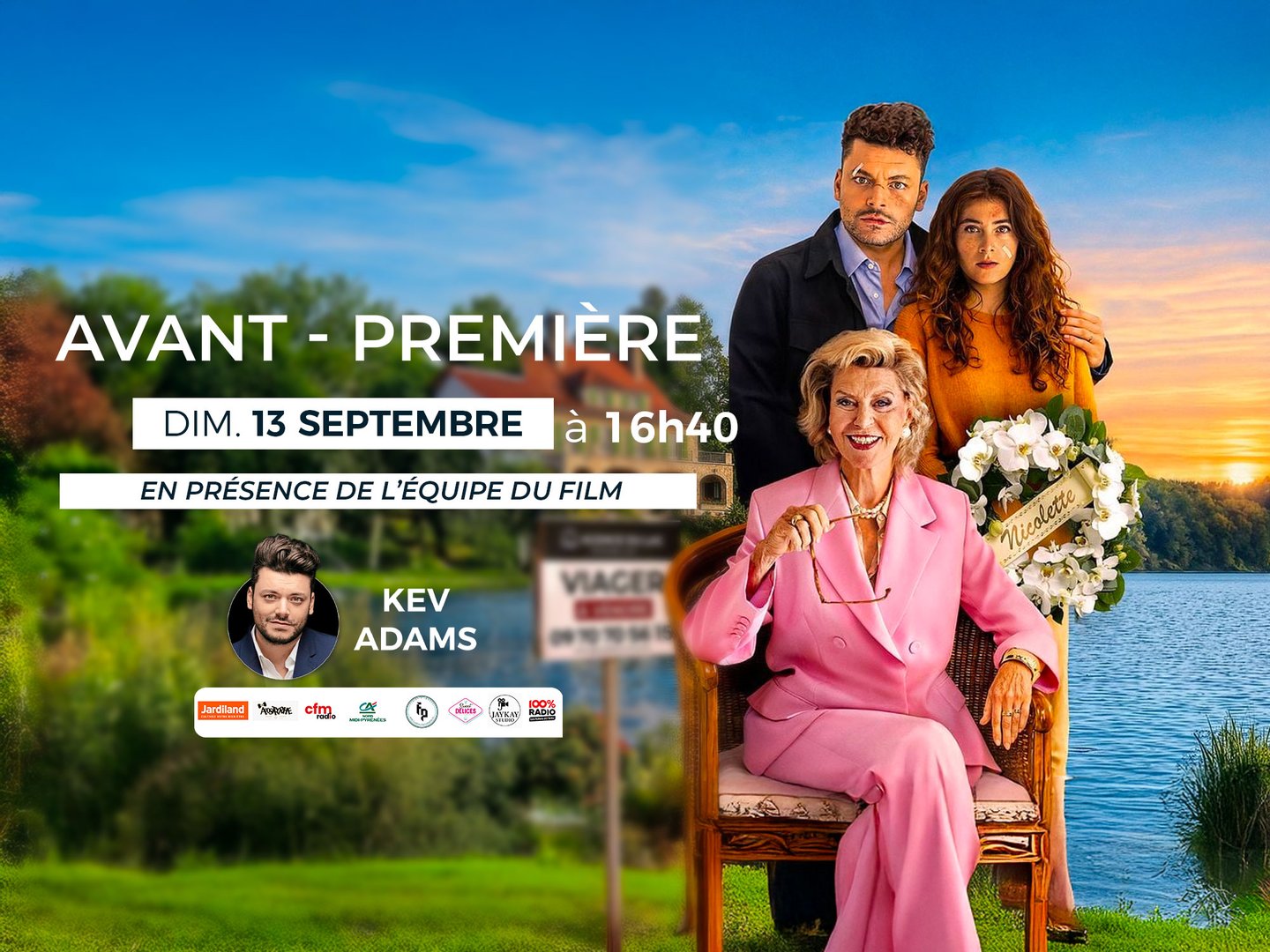 La maison de nos rêves en avant-première en présence de KEV ADAMS