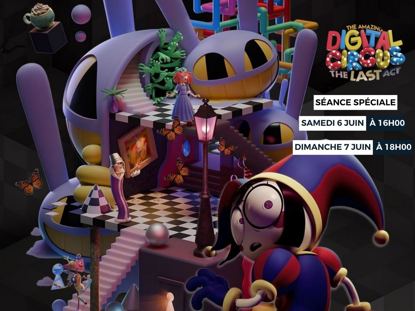 SÉANCE EXCEPTIONNELLE :THE AMAZING DIGITAL CIRCUS 