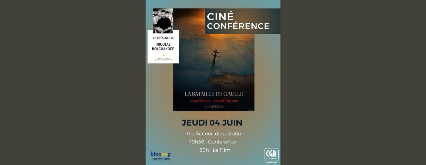🗣️ Ciné conférence -  La Bataille de Gaulle : L'âge de Fer 🪖