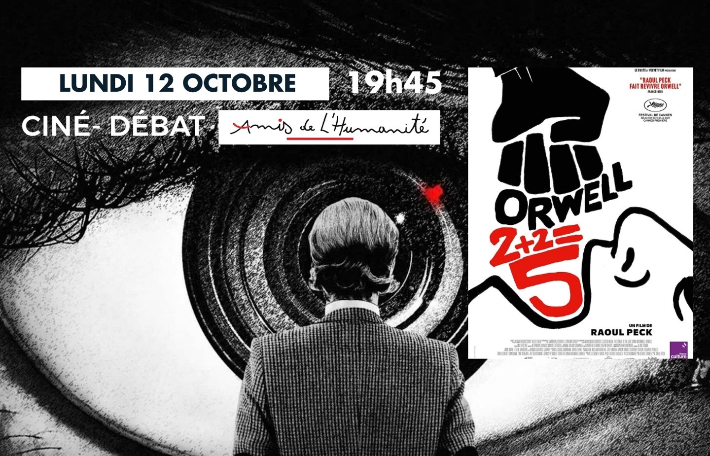 Ciné-Débat avec Les Amis de l'Humanité 63