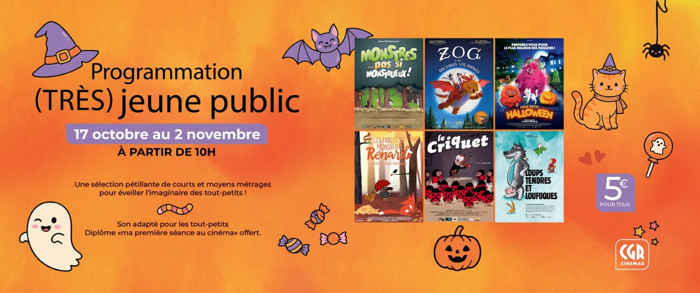 Très Jeune Public au CGR Torcy 🎬