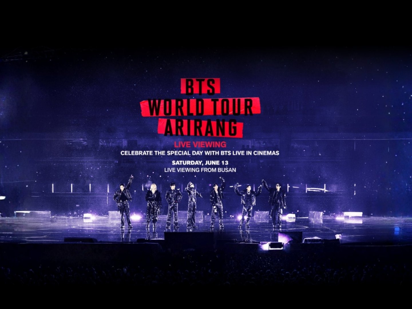 BTS WORLD TOUR 'ARIRANG' LIVE VIEWING IN BUSAN
