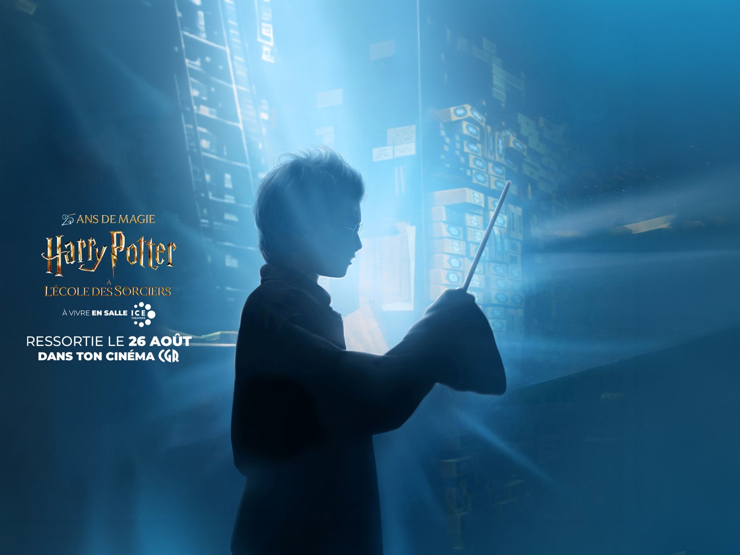 Harry Potter à l'école des sorciers du 26 au 30 aout - En salle ICE