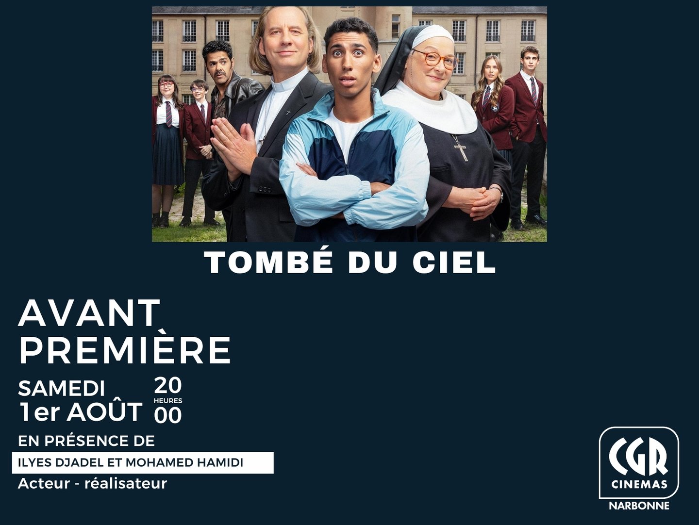 😇 TOMBÉ DU CIEL ⛪