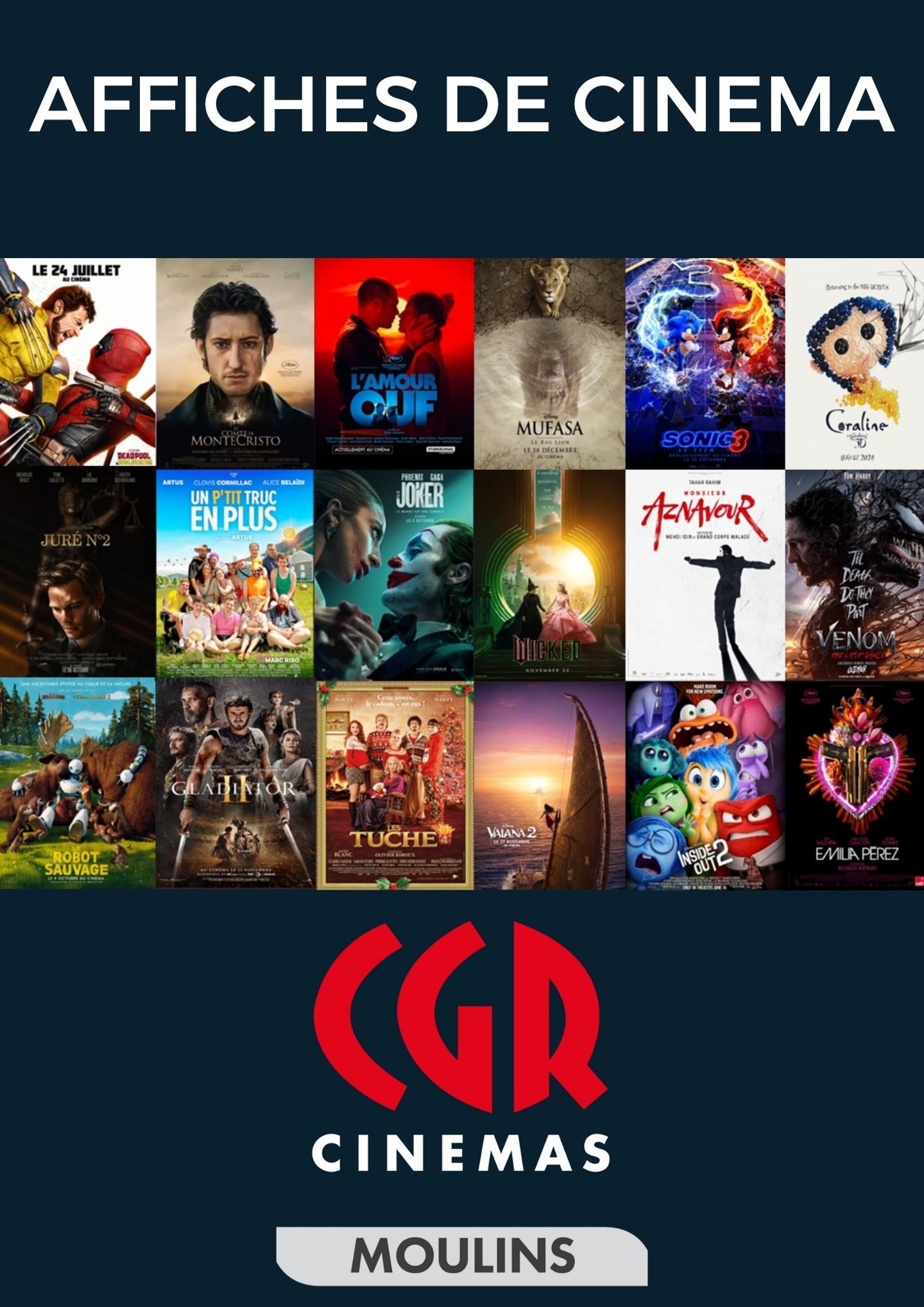 Gestion Affiches Cinéma