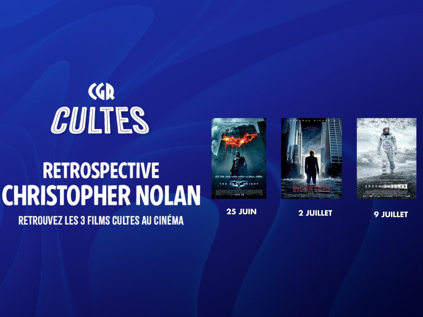 CGR Cultes - Rétrospective Chistopher Nolan