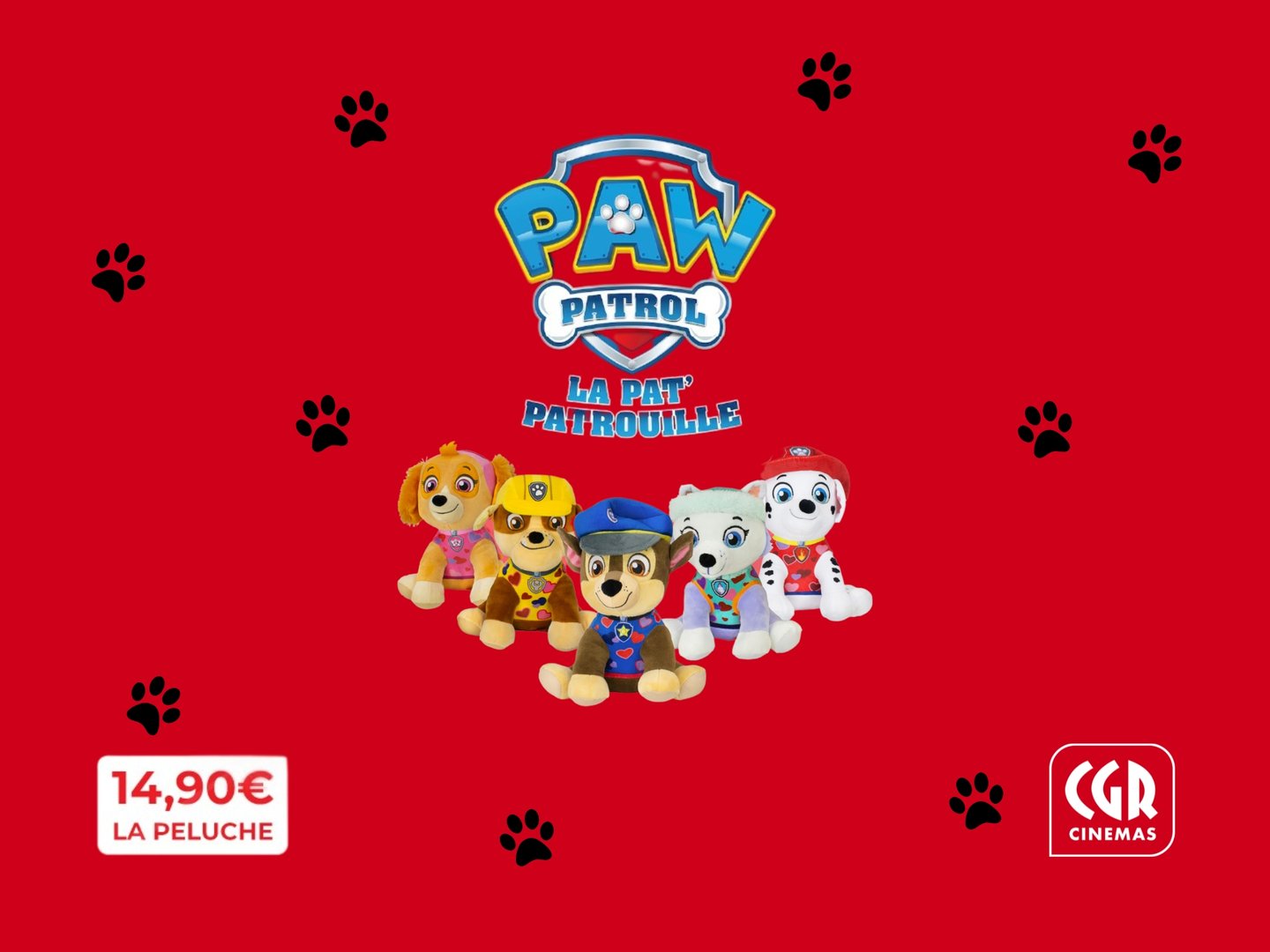 Peluches Pat' Patrouille