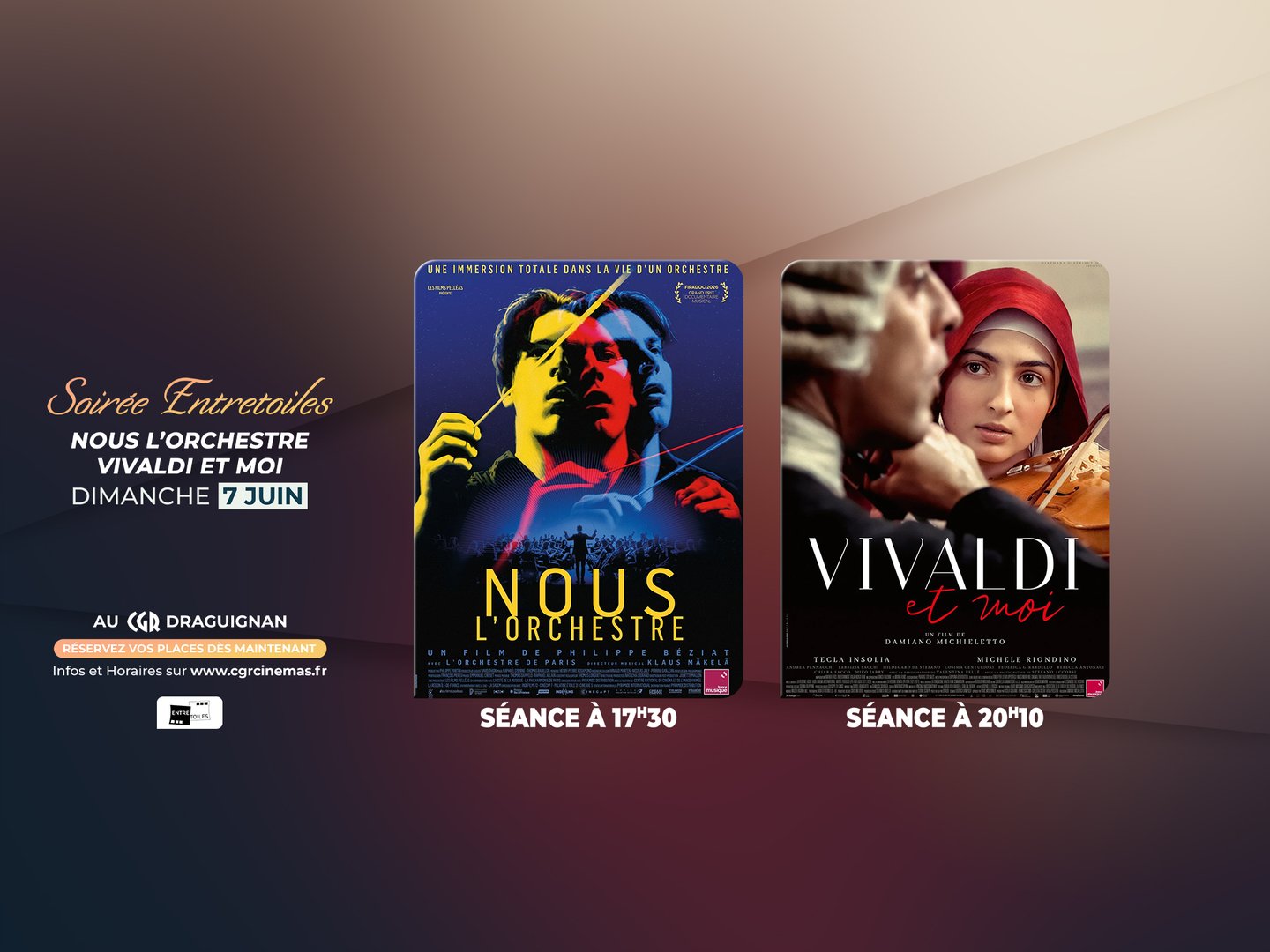 🎞️ Soirée Entretoiles - Dimanche 7 Juin