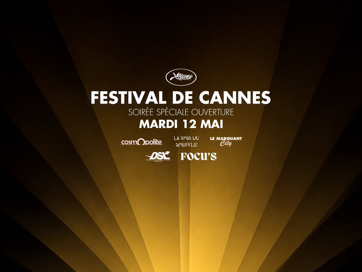 Soirée FESTIVAL DE CANNES