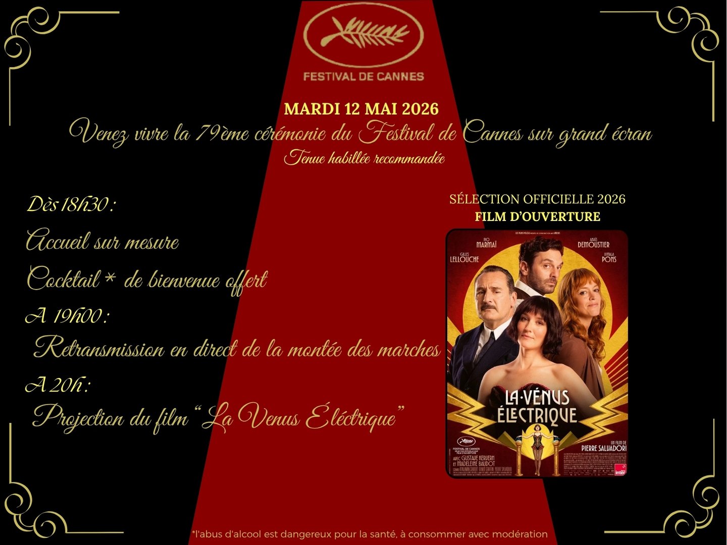 LE FESTIVAL DE CANNE AU CGR DE FONTAINE