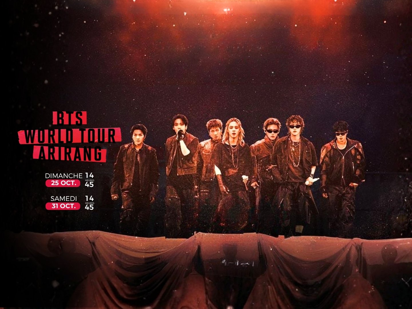 Concert : BTS WORLD TOUR ARIRANG