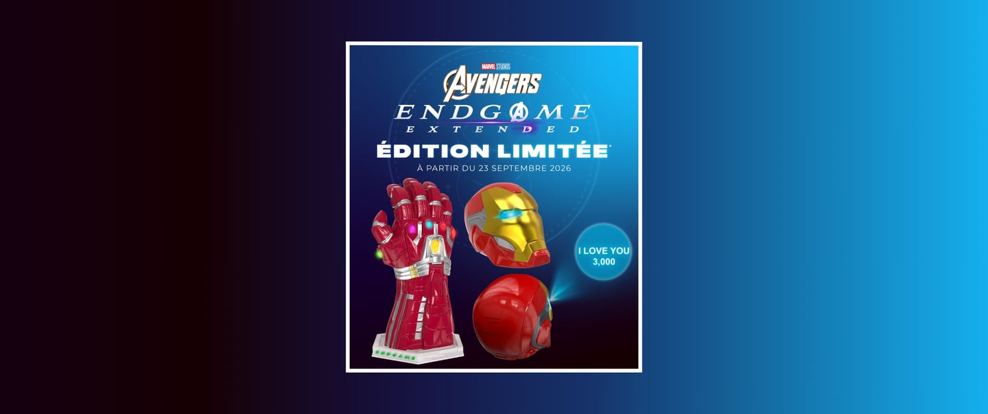 Les seaux collector Avengers Endgame Extended