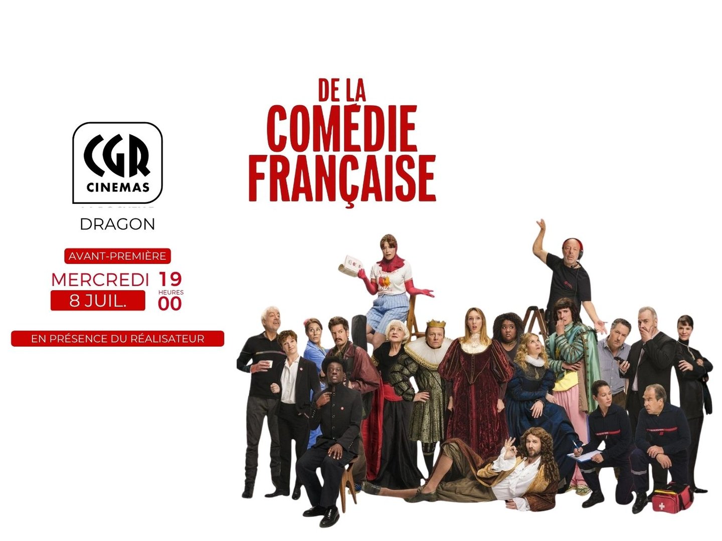 "De la Comédie Francaise"