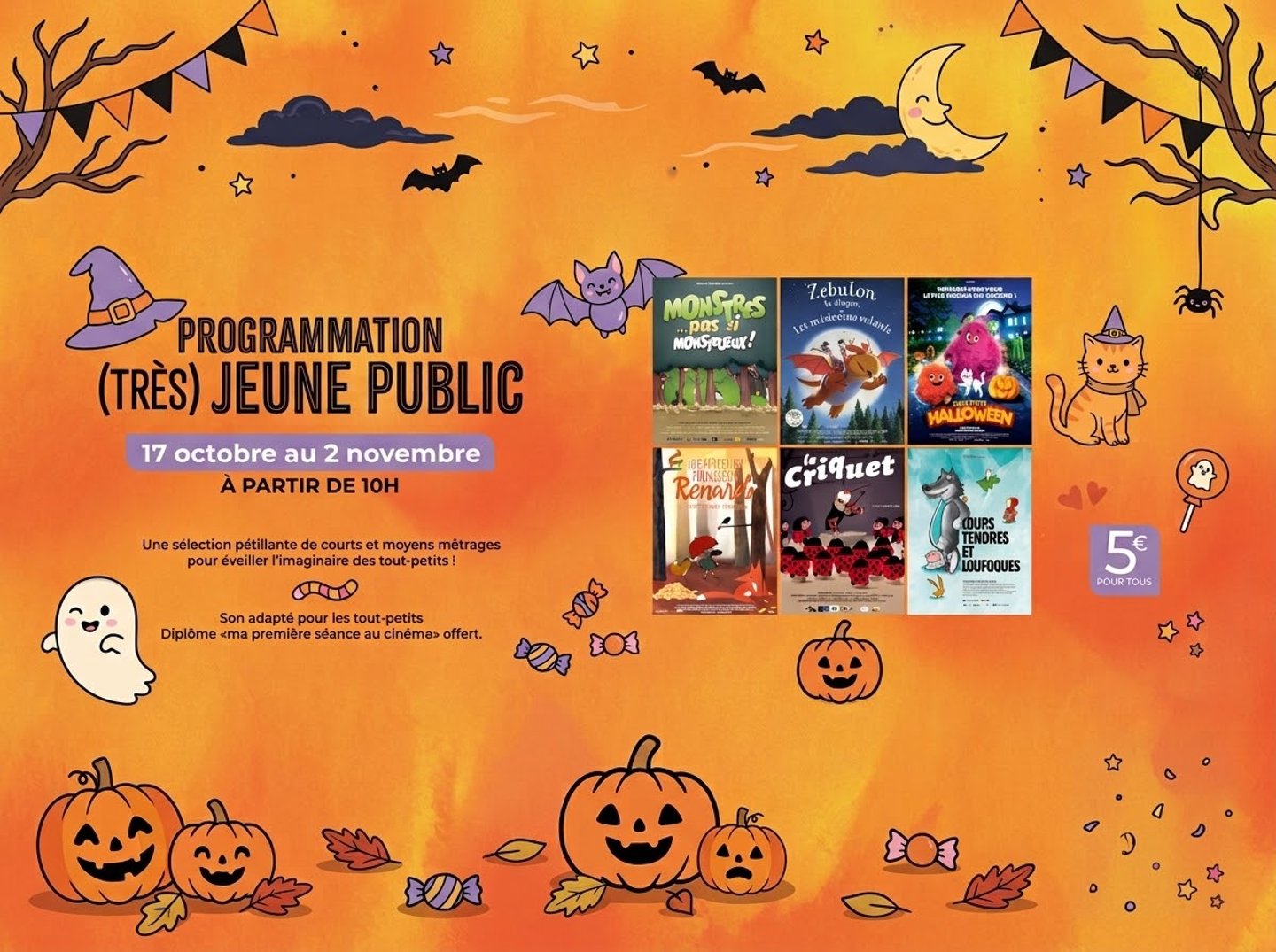 🎃 Programmation (Très) Jeune Public
