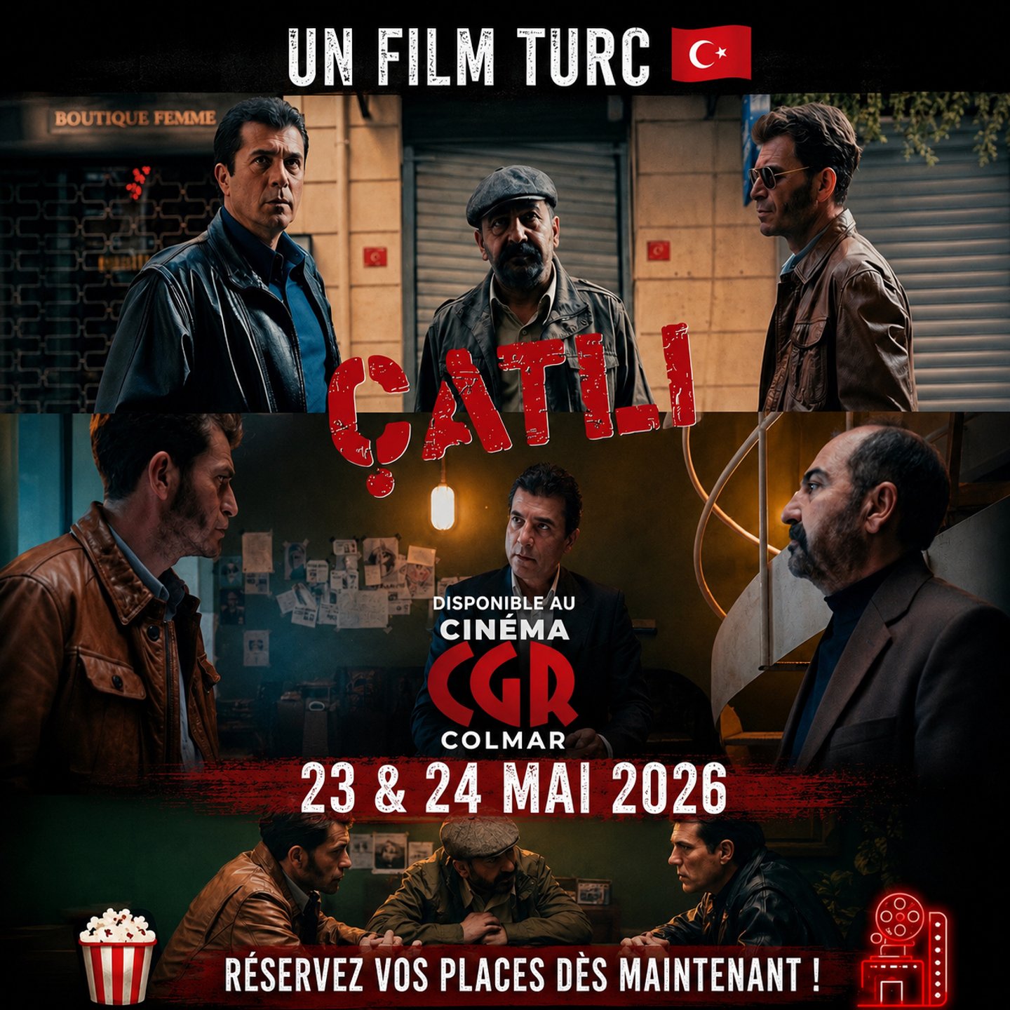 🎬 CINÉMA TURC CATLI – SÉANCES UNIQUES 🇹🇷