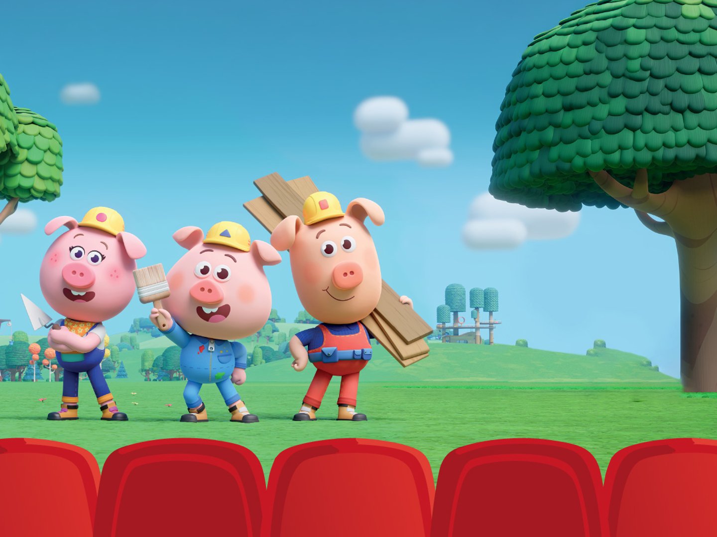 Mon premier cinéma avec Les Trois Bricochons