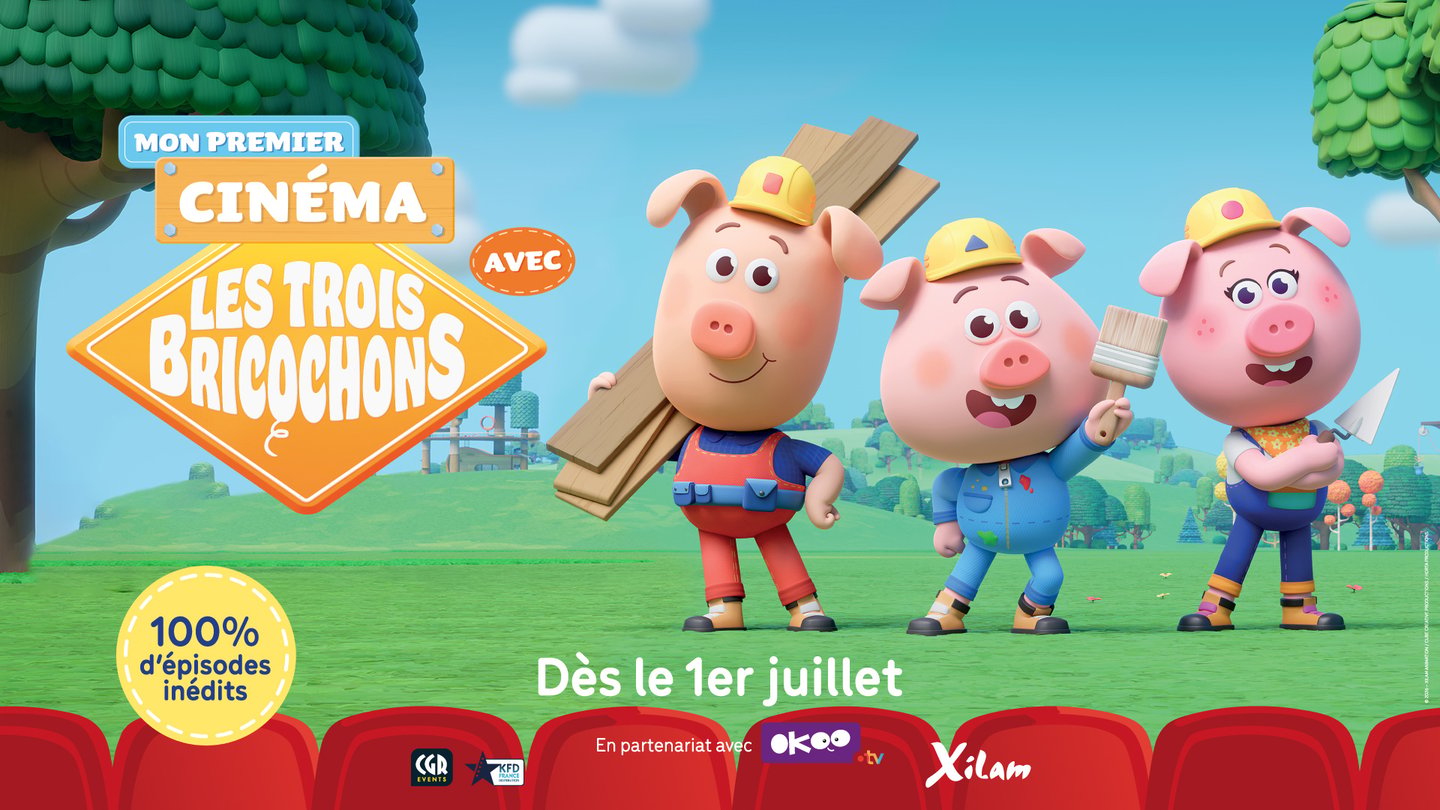 đ·Mon premier cinĂ©ma : Les trois Bricochons