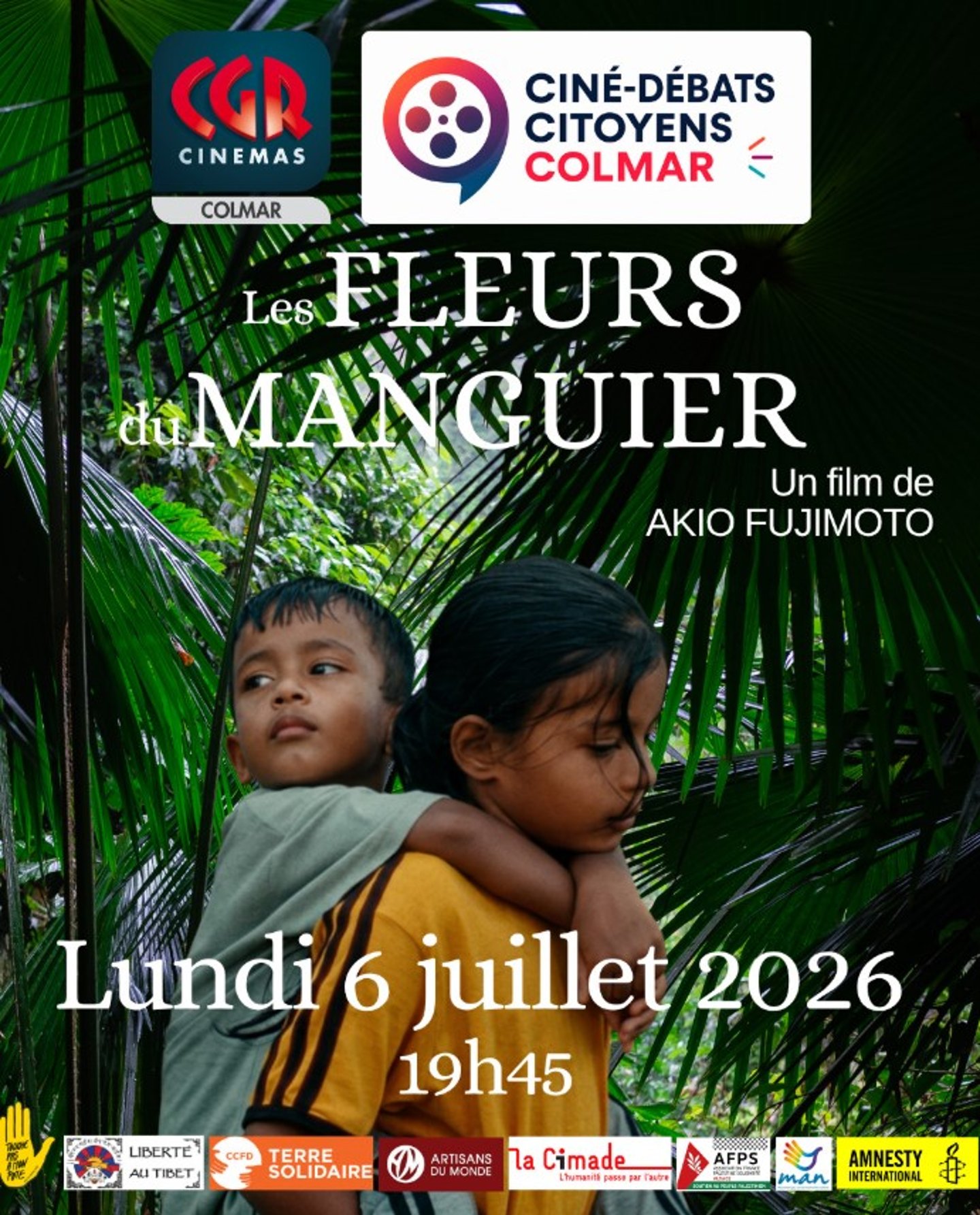 🌺 CINÉ-DÉBAT AU CGR COLMAR : 🎬 LES FLEURS DU MANGUIER 🌺