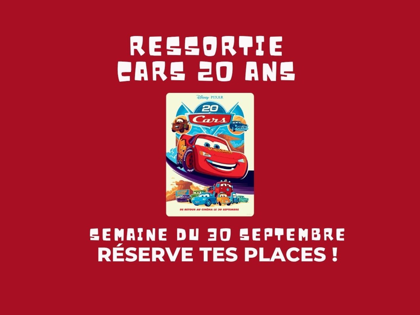 Cars fête ses 20 ans