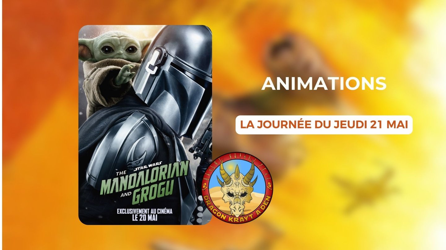 ✨ ÉVÉNEMENT SPÉCIAL THE MANDALORIAN AND GROGU ✨