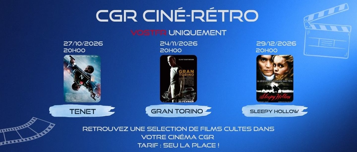 Saison CGR Ciné-Retro - VOSTFR Uniquement