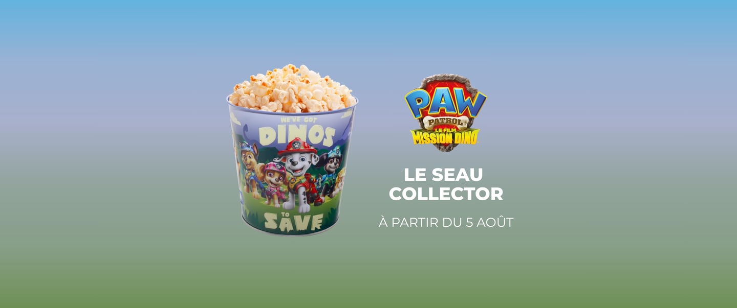 Le seau collector Pat'Patrouille Mission Dino