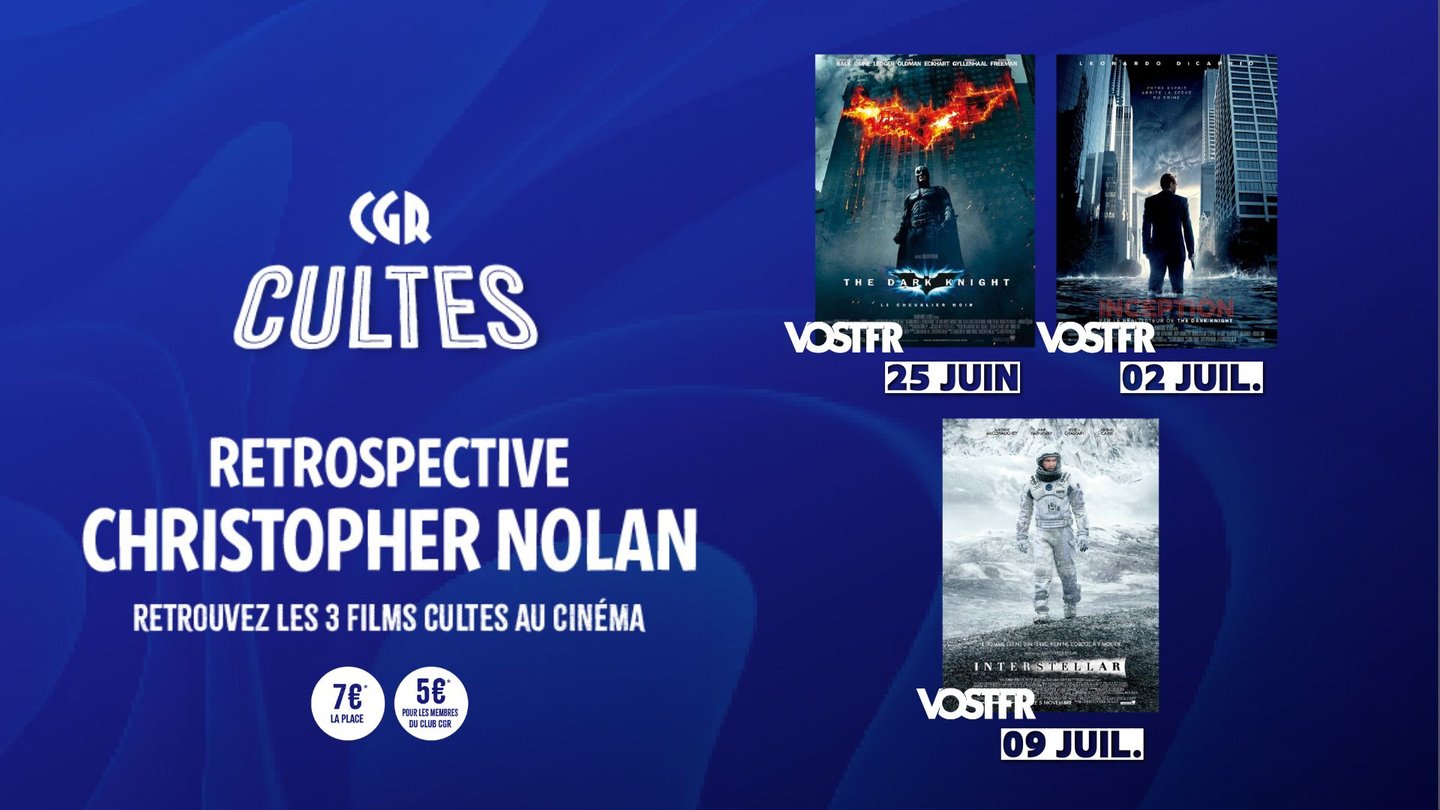 CGR Cultes - Rétrospective Christopher Nolan VOSTFR