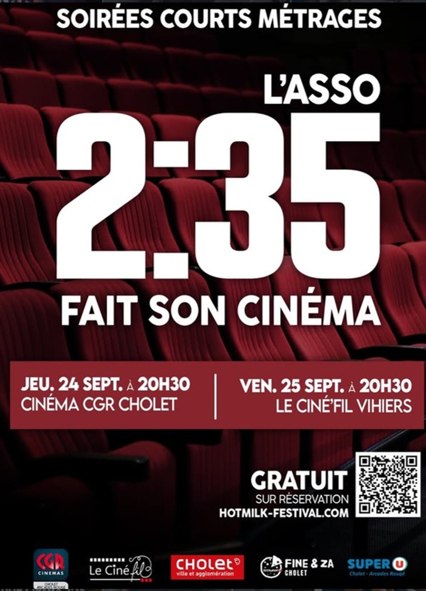 Soirée 2:35 au cinéma !