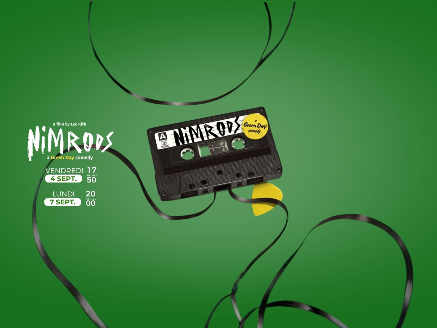 Séances spéciales : NIMRODS : A GREEN DAY COMEDY