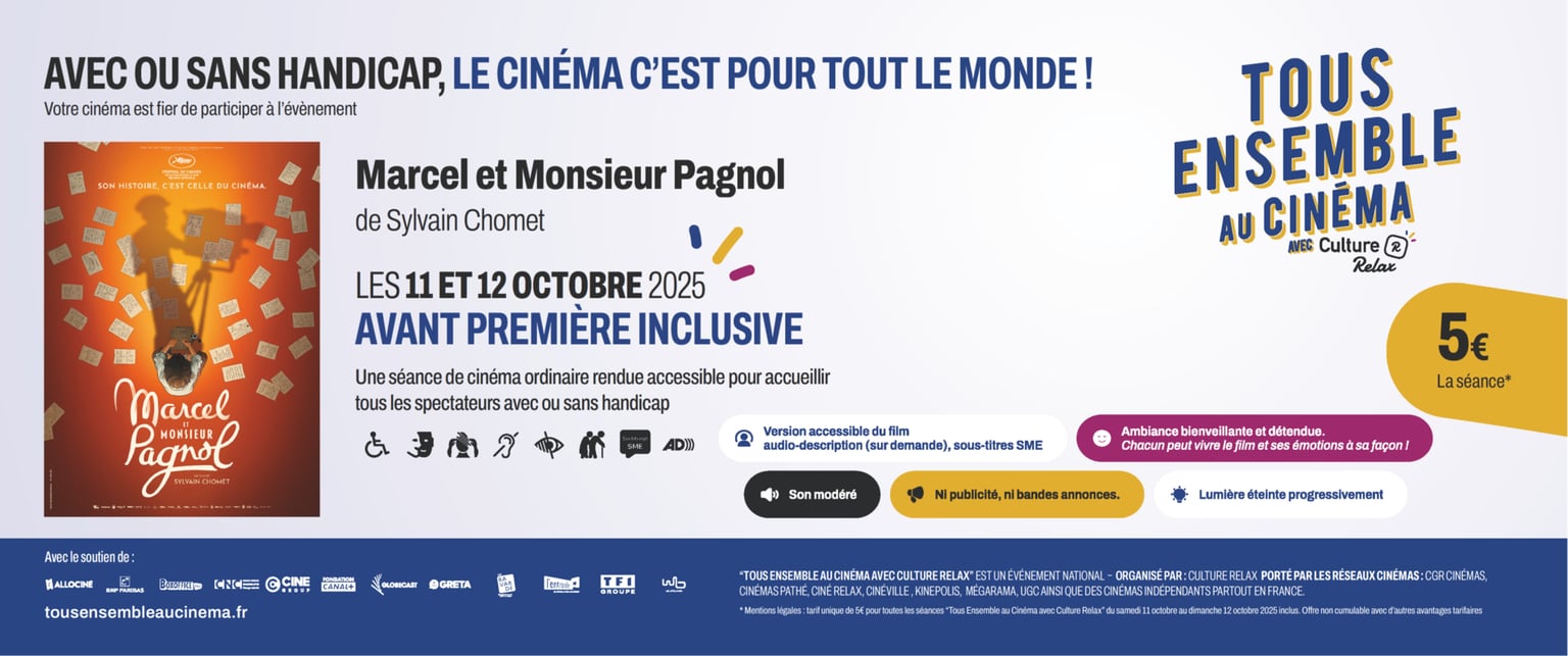 Ciné-Relax : Marcel et Monsieur Pagnol