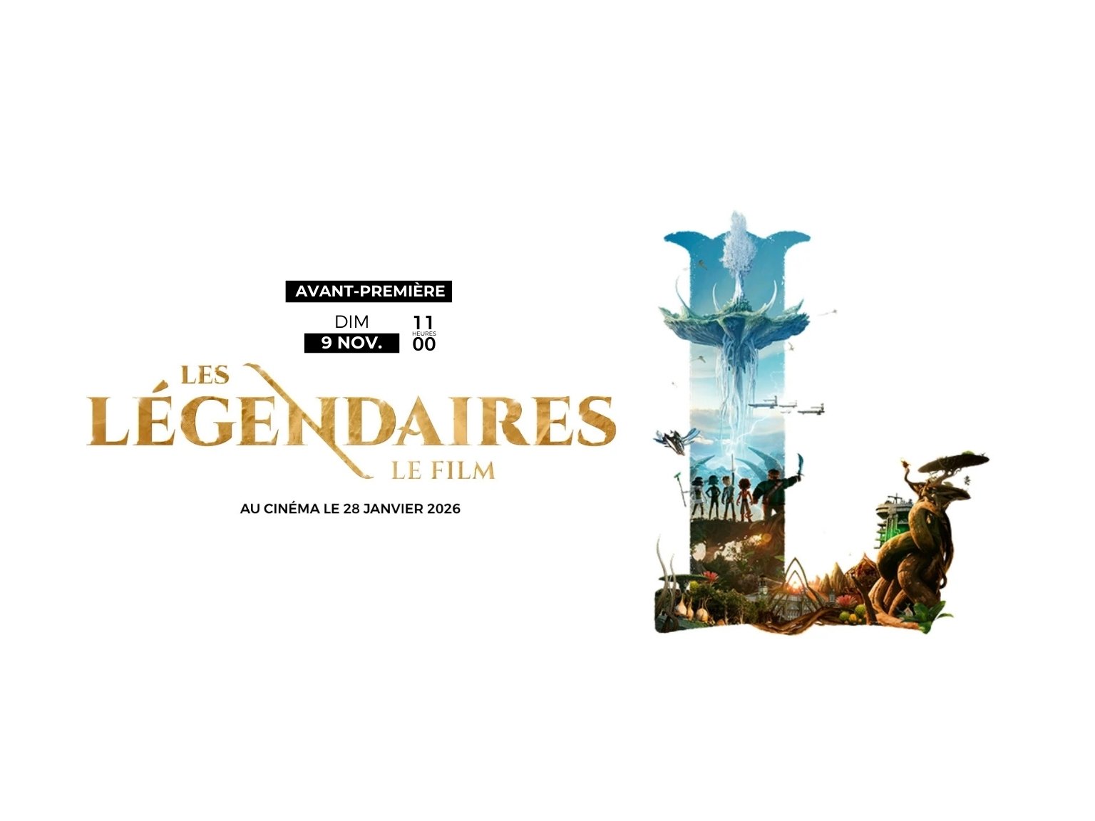 Avant-première : LES LÉGENDAIRES