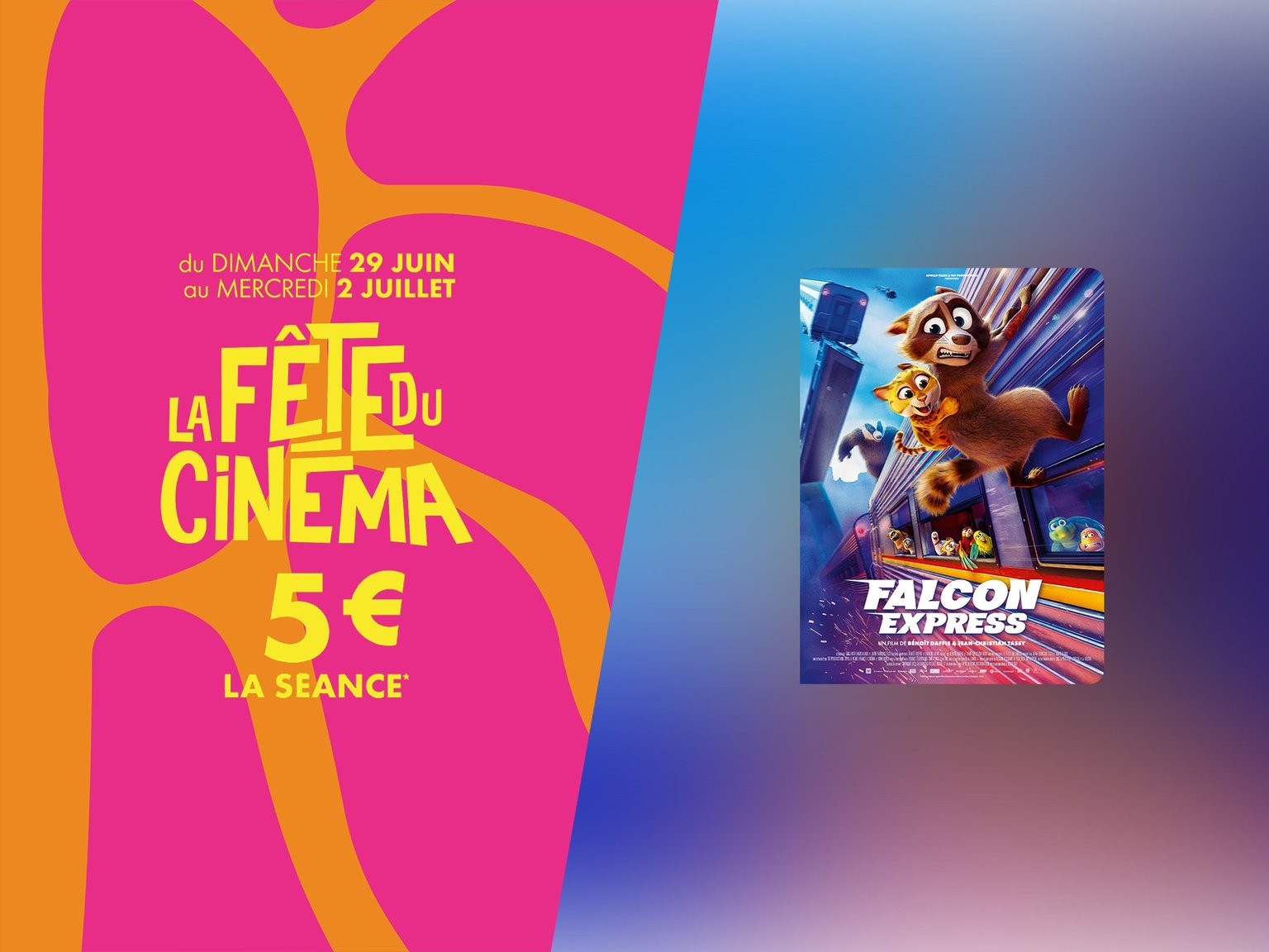 Avant-première "Falcon Express"