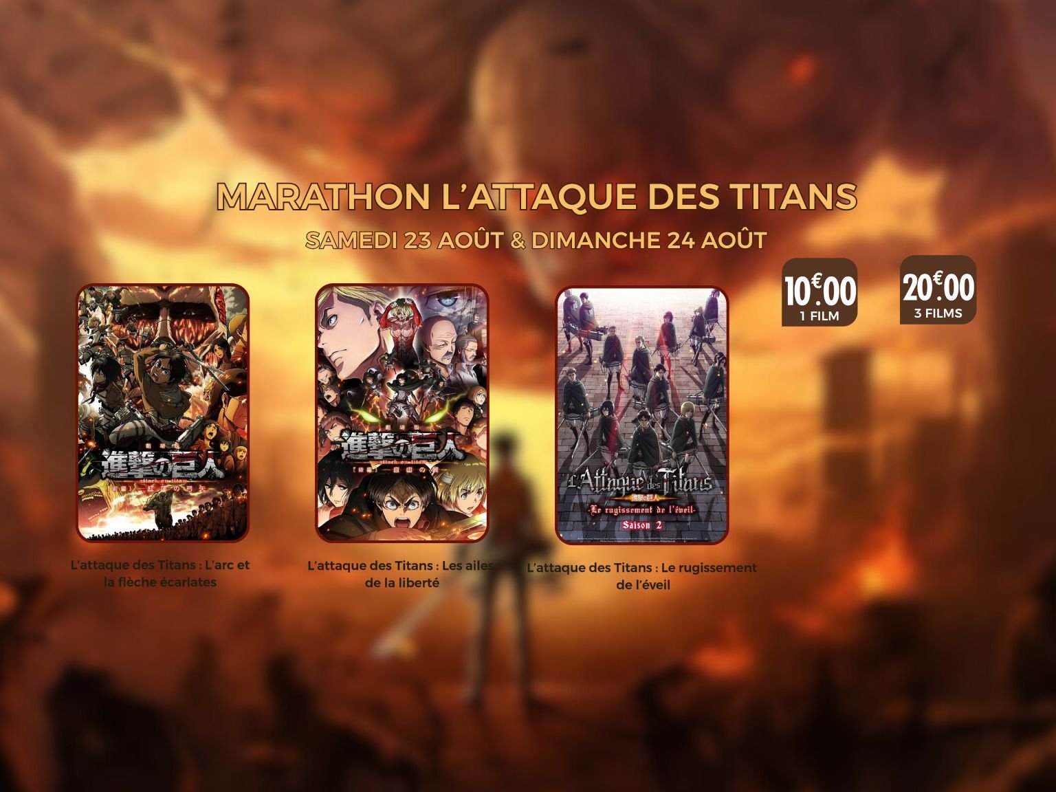 Marathon l'attaque des titans 