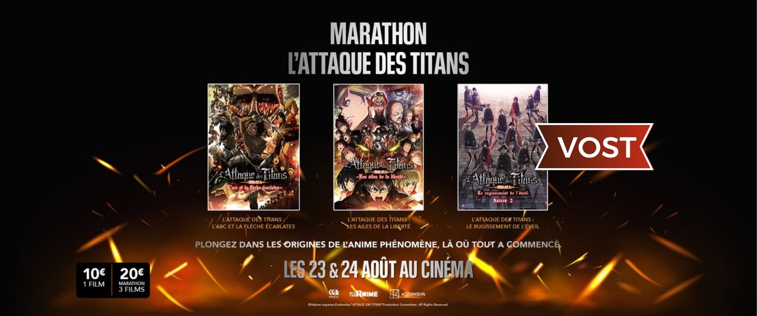 🏆 Marathon "L'attaque des titans" VOST