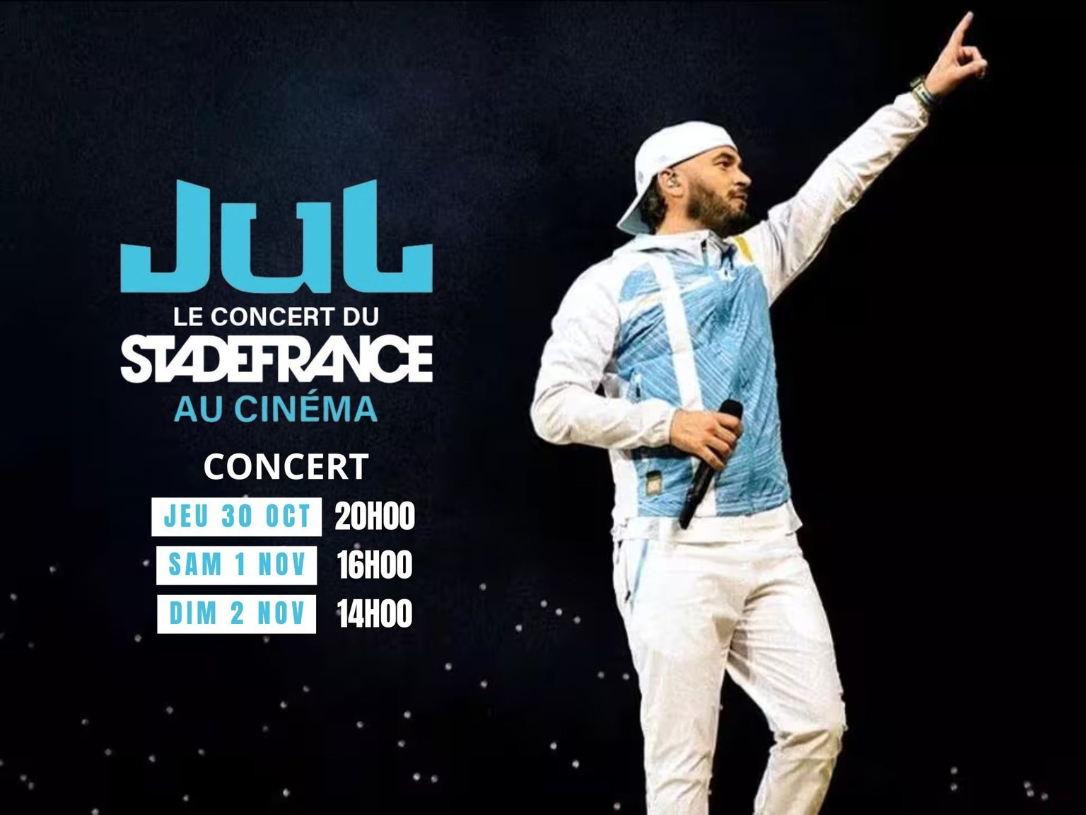Concert - Jul, le concert du stade de France au cinéma