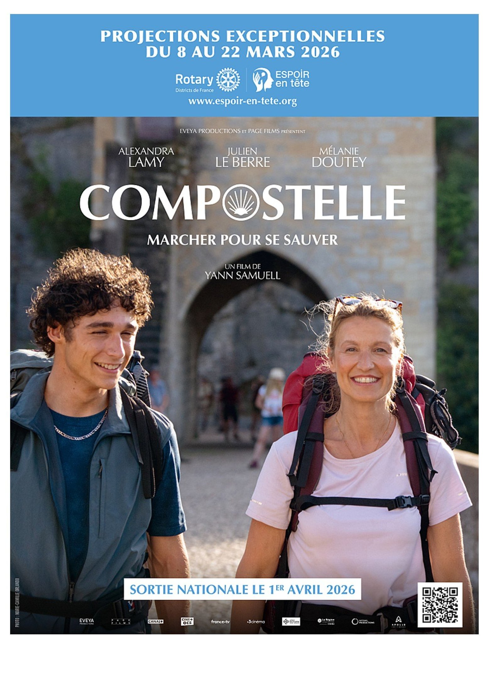Avant-première "COMPOSTELLE" en présence d'ALEXANDRA LAMY