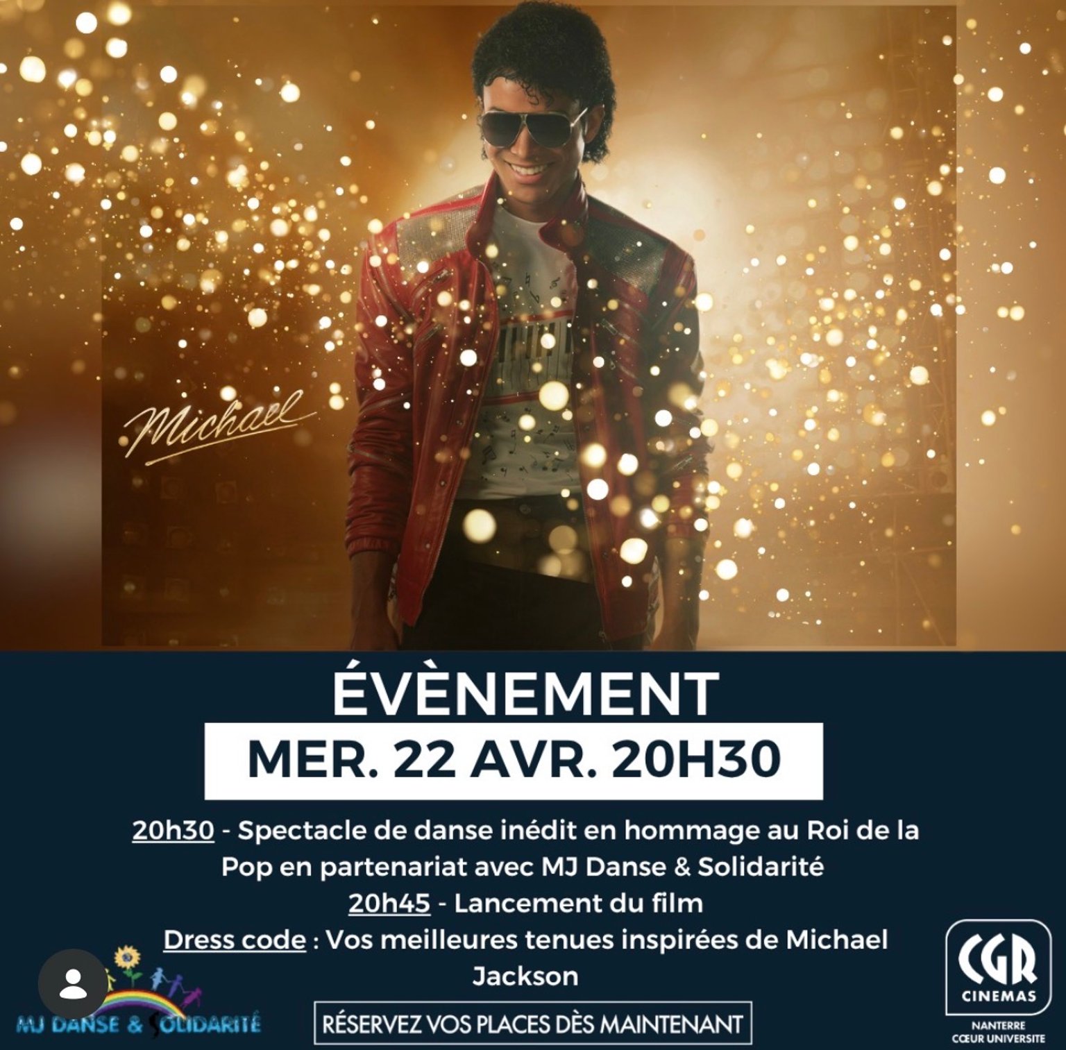 🎶🔥MICHAEL - EN PARTENARIAT AVEC MJ DANSE & SOLIDARITÉ