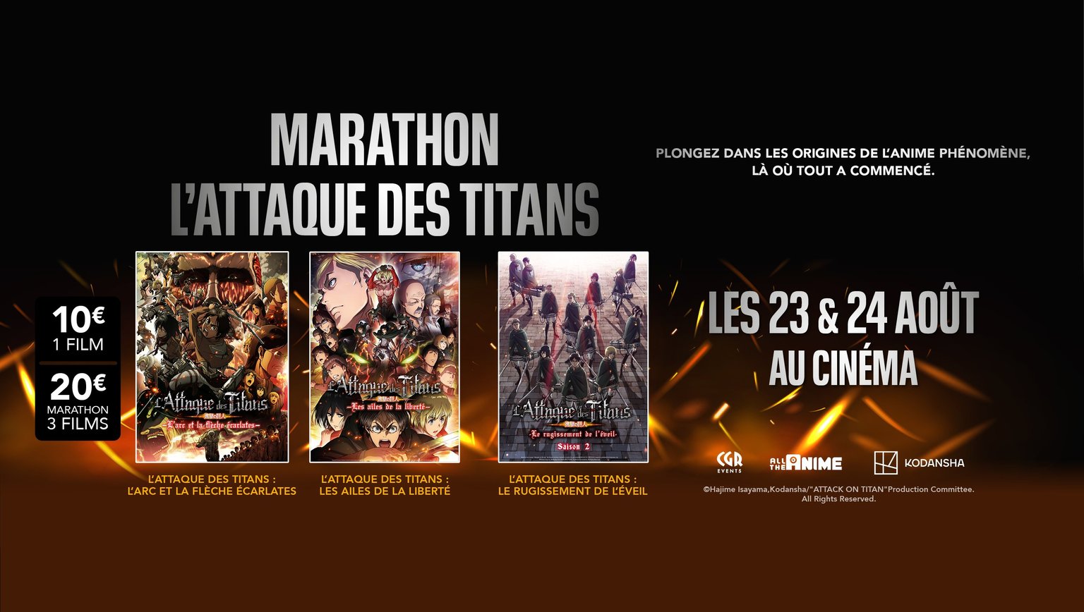 ⚔️Marathon l'Attaque des titans ⚔️