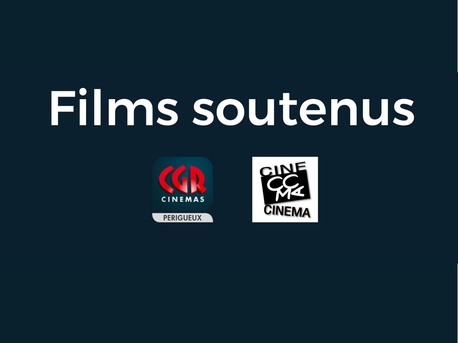 Les films soutenues par CinéCinéma - Mai 2026