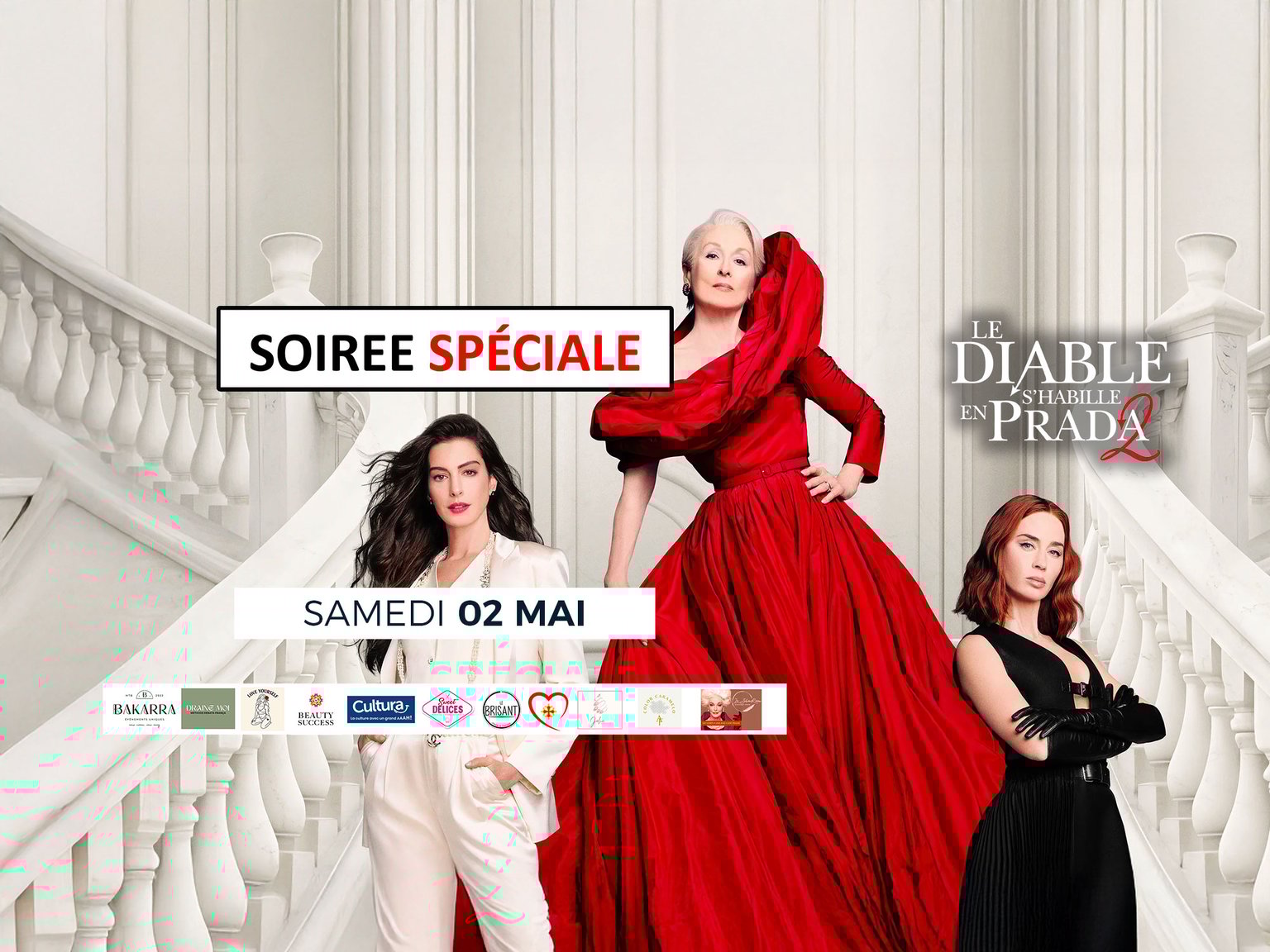 Soirée événement Le diable s"habille en prada 2