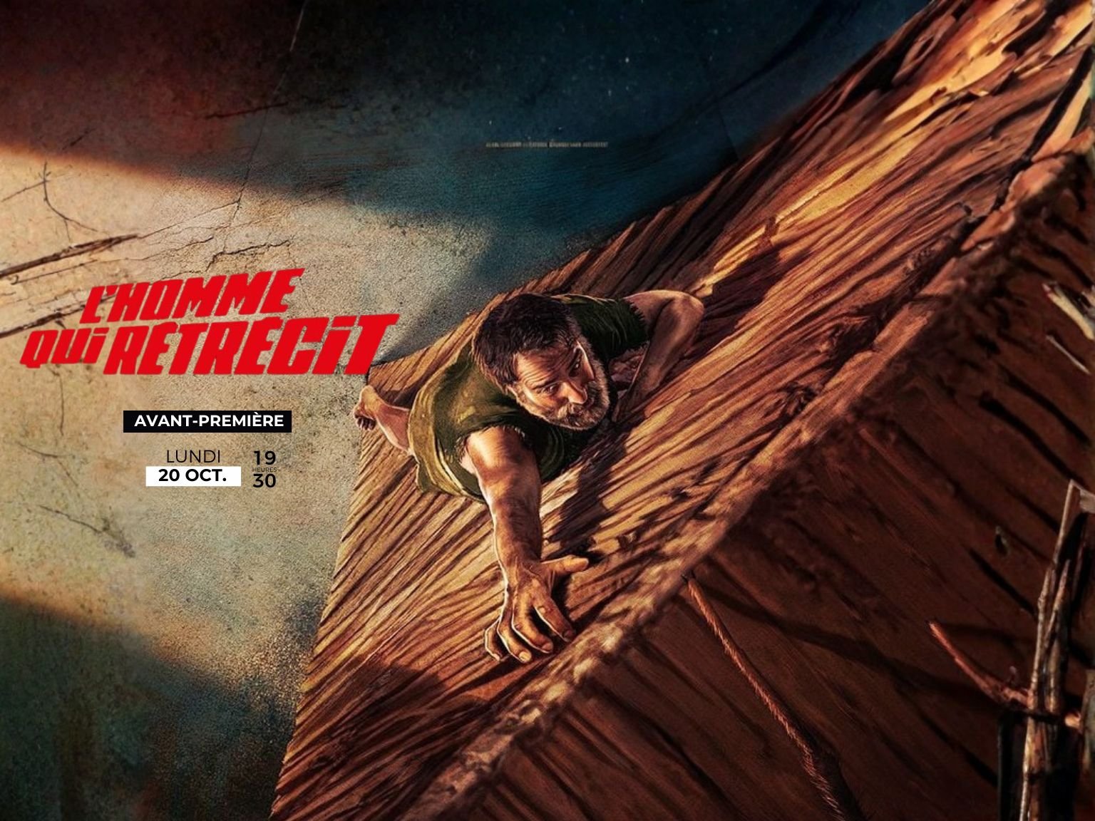 Avant-première : L'HOMME QUI RETRECIT