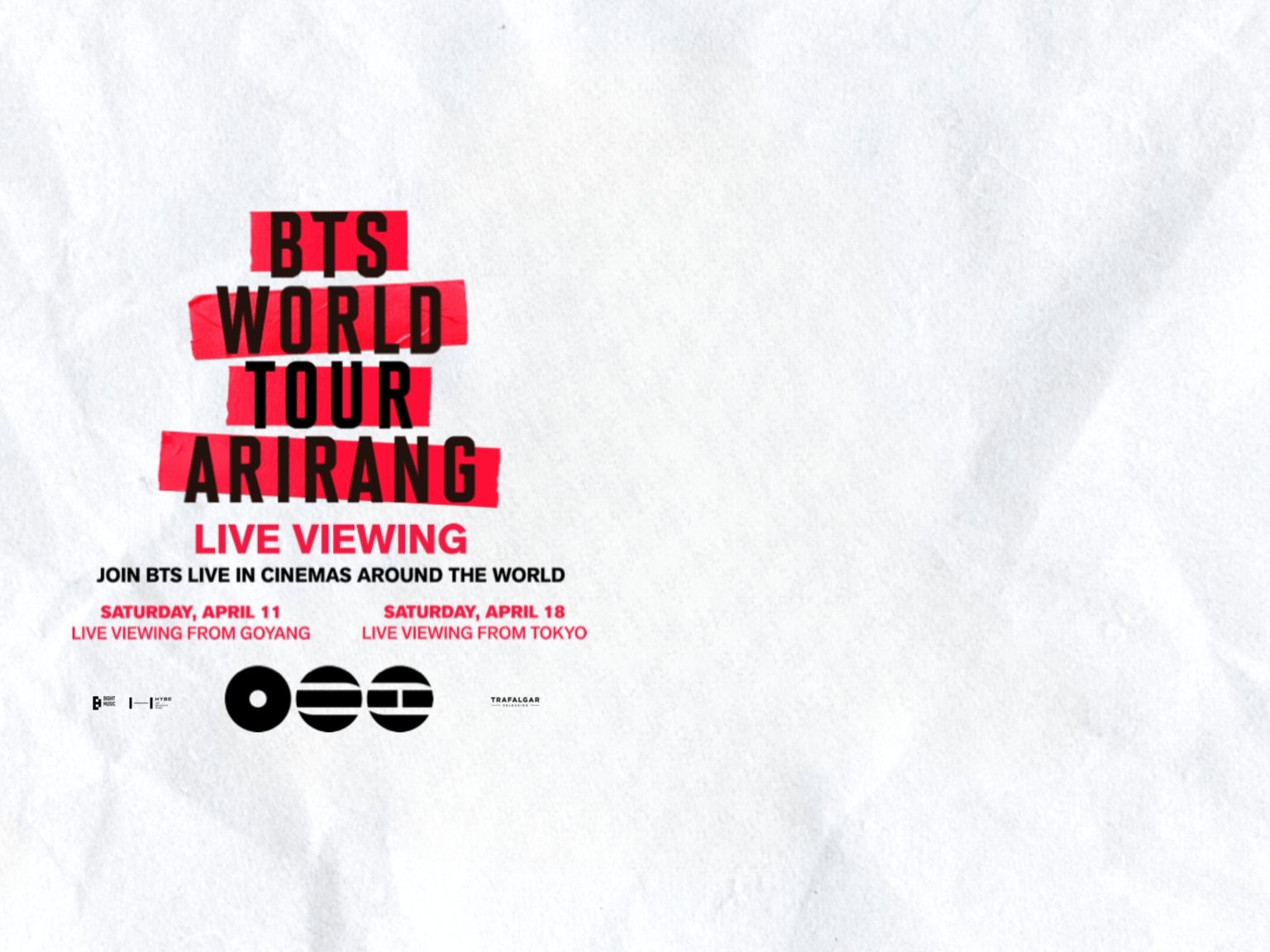 🎤 BTS World Tour 'Arirang' in Japan : Live viewing