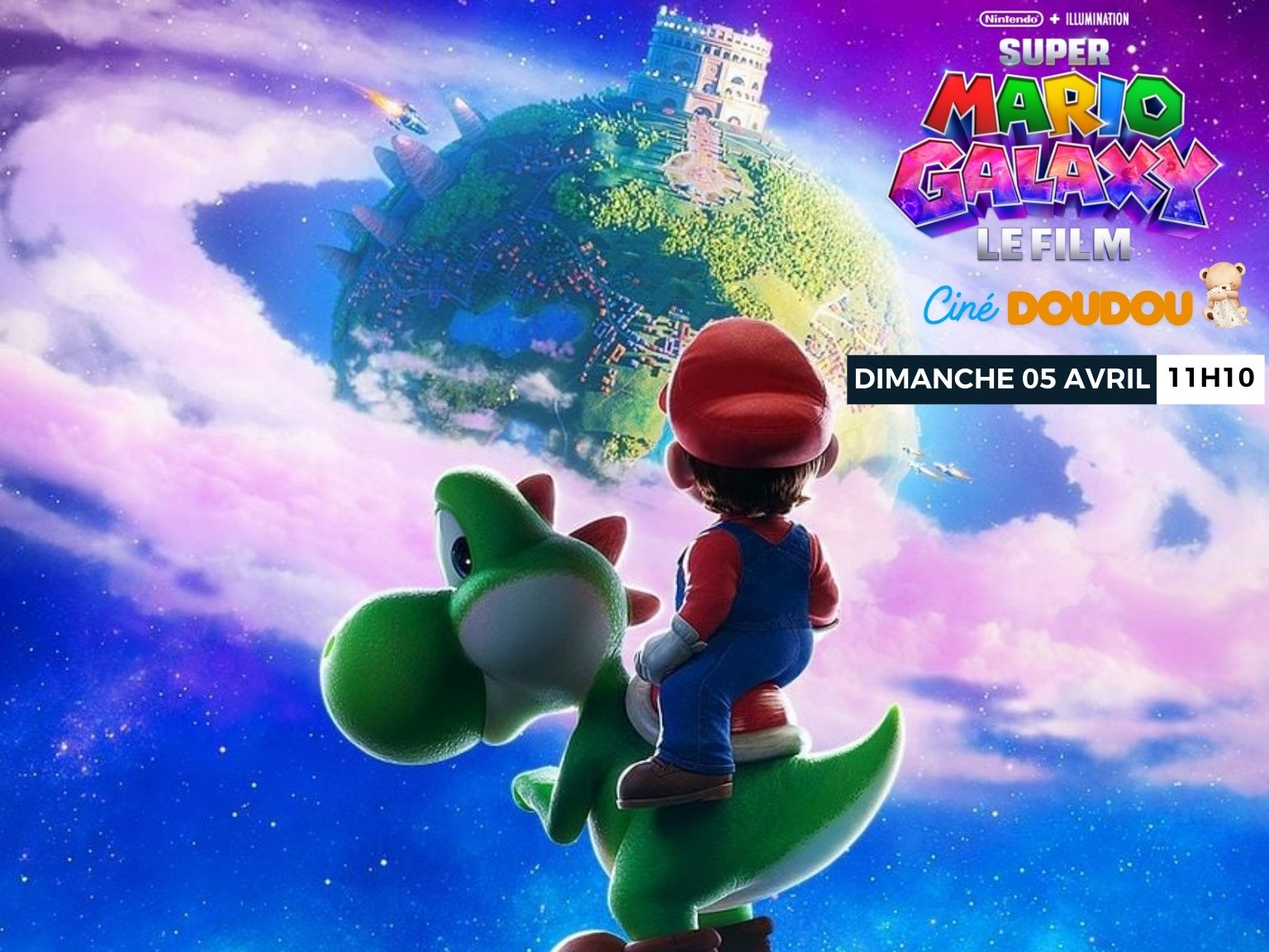 CINÉ DOUDOU SUPER MARIO GALAXY LE FILM
