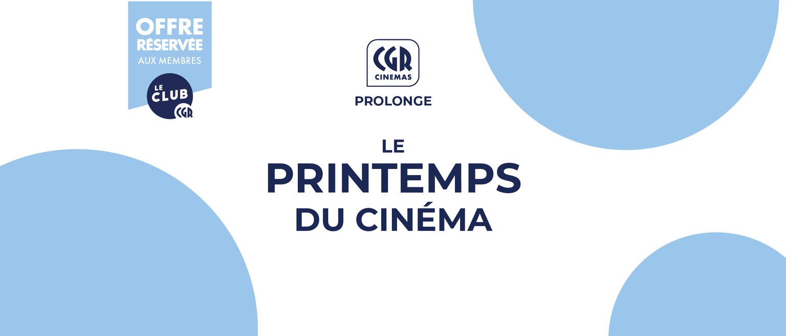 Prolongation du Printemps du Cinéma