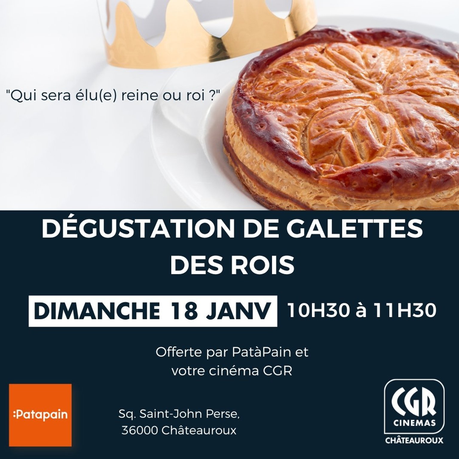 Dégustation de galettes des Rois !