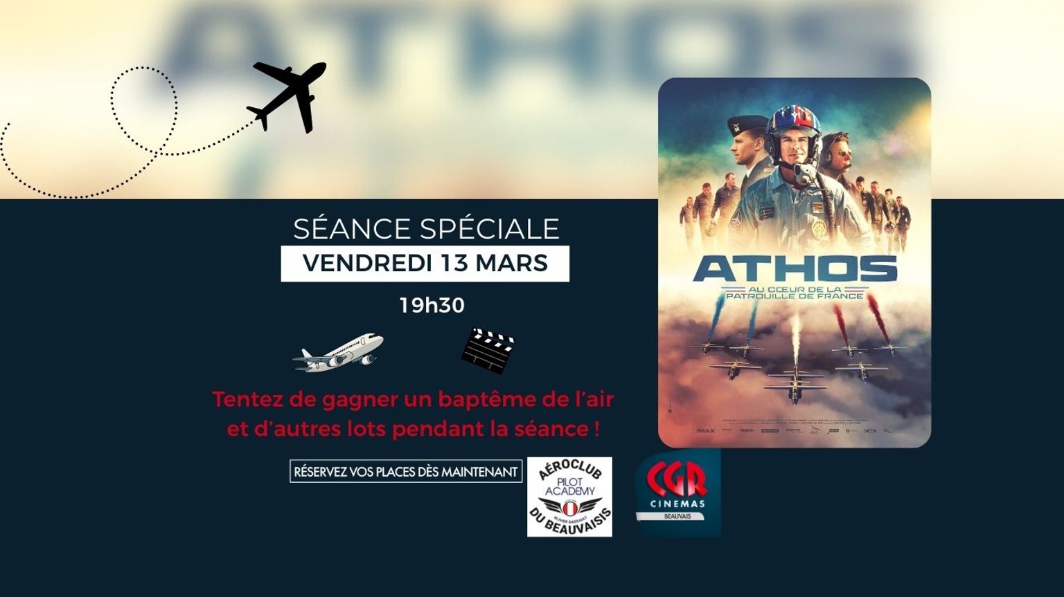 🧑‍✈️ ✈️ATHOS - Tentez de gagnez un Baptême de l'Air