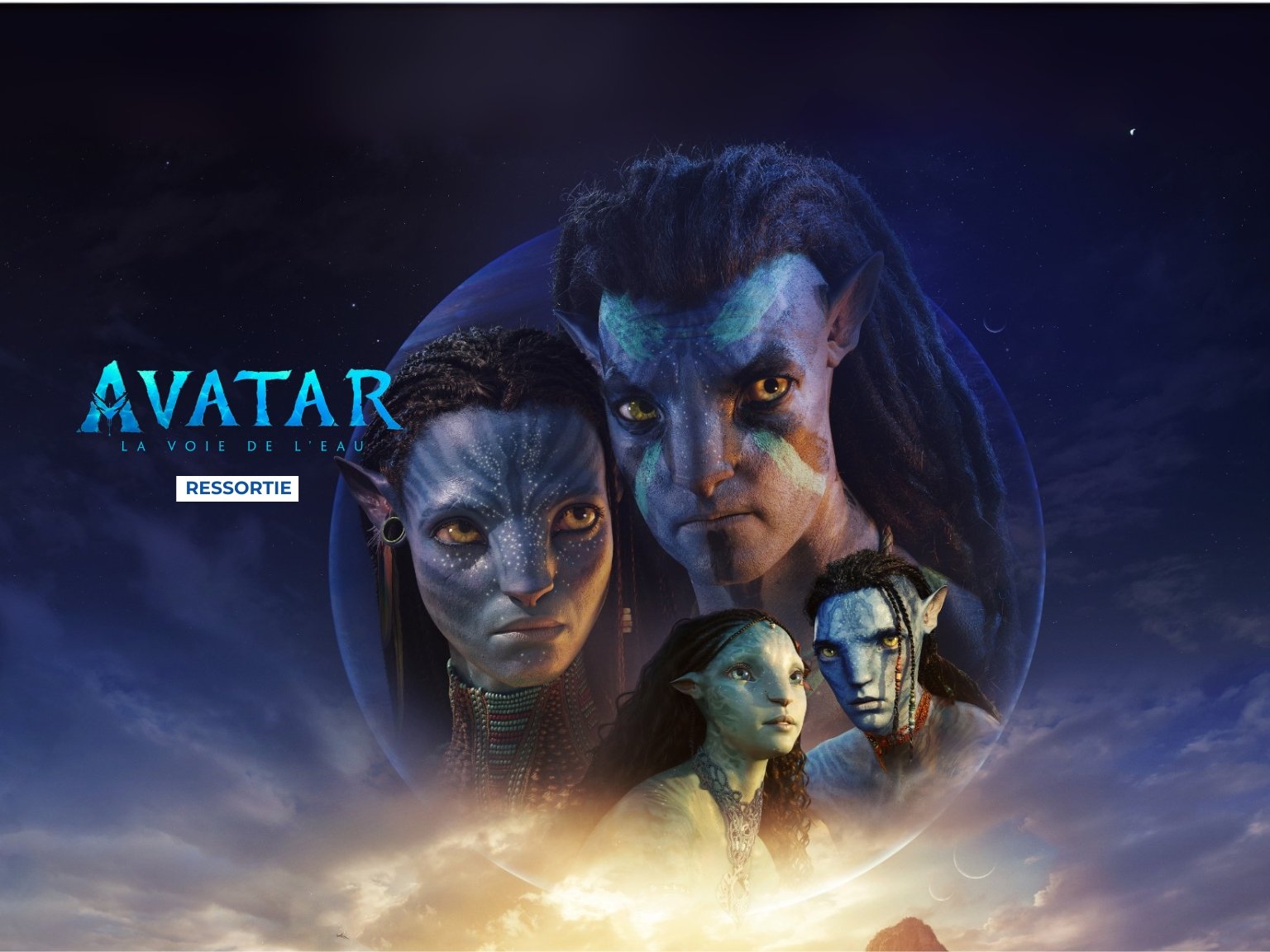 Ressortie Avatar : La voie de l'eau (3D UNIQUEMENT)