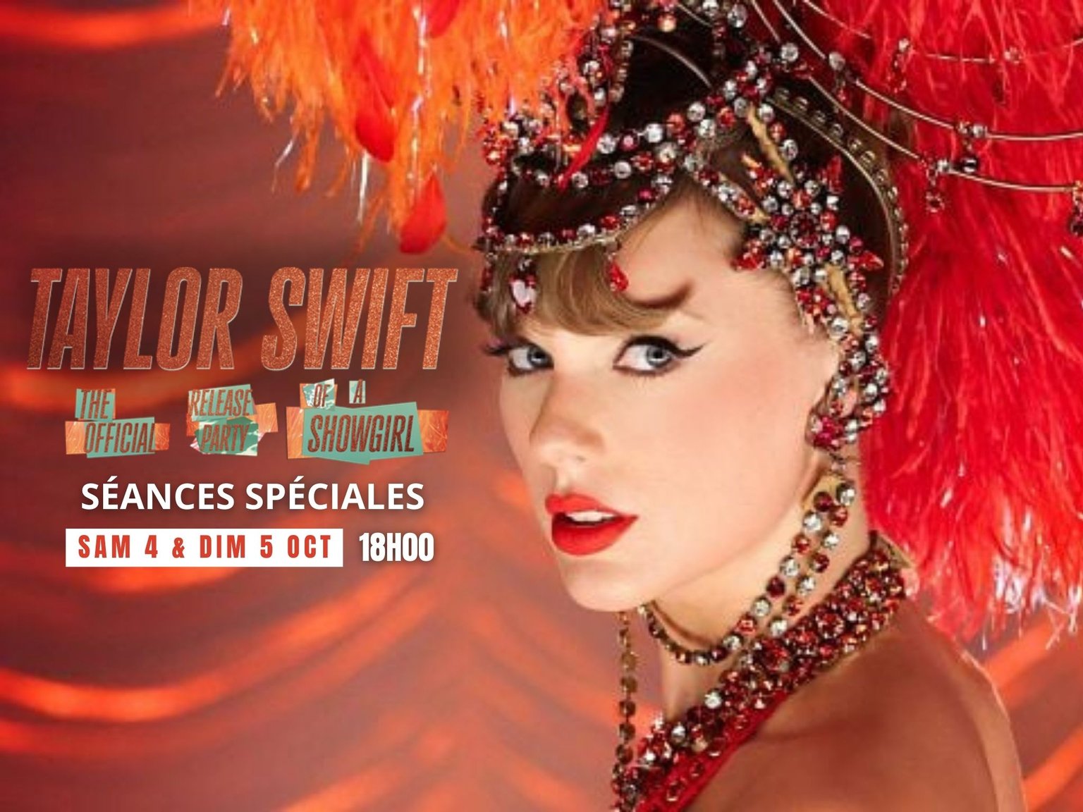 TAYLOR SWIFT : THE OFFICIAL RELEASE PARTY OF A SHOWGIRL  